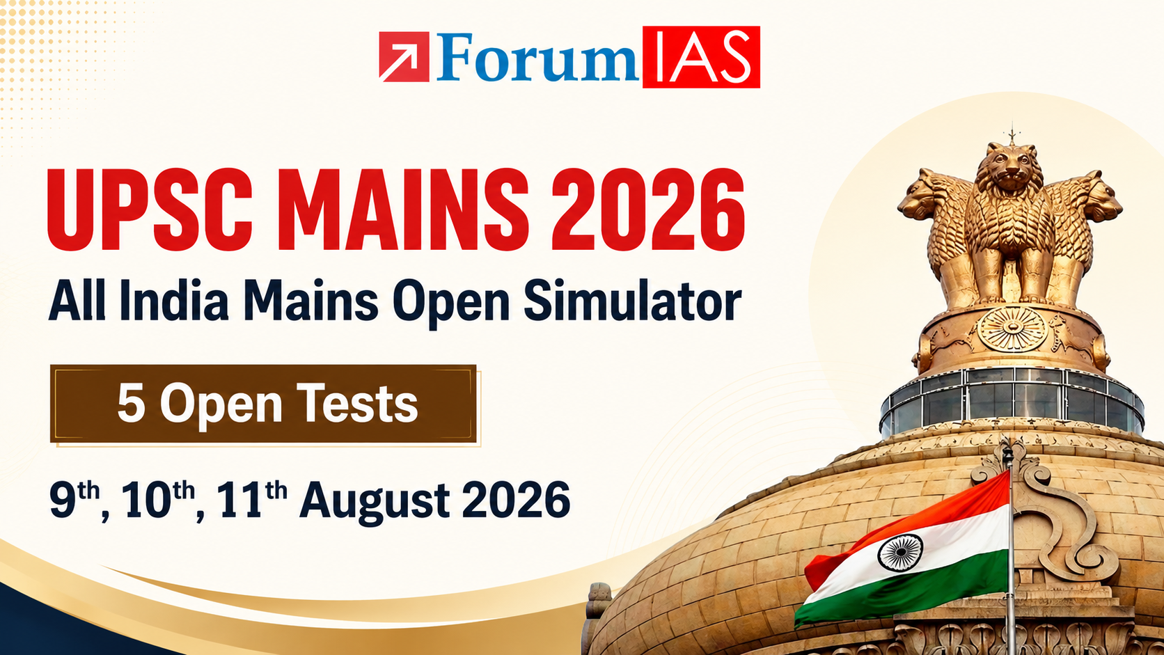 All India Mains Open Simulator Tests for UPSC Mains 2026